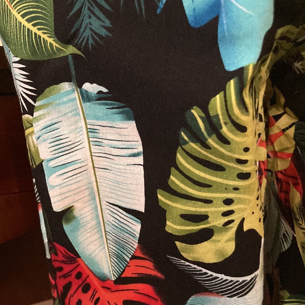 💥FINAL PRICE!!💥 Jules & Leopold Tropical Print Cropped Pants Size Large